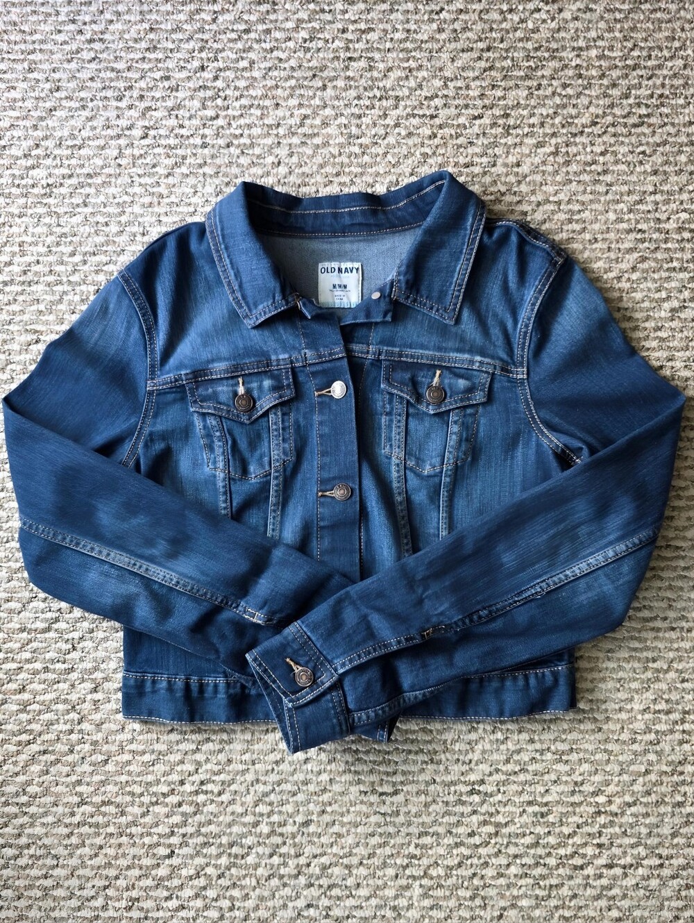 Old Navy Medium-Wash Denim Jacket